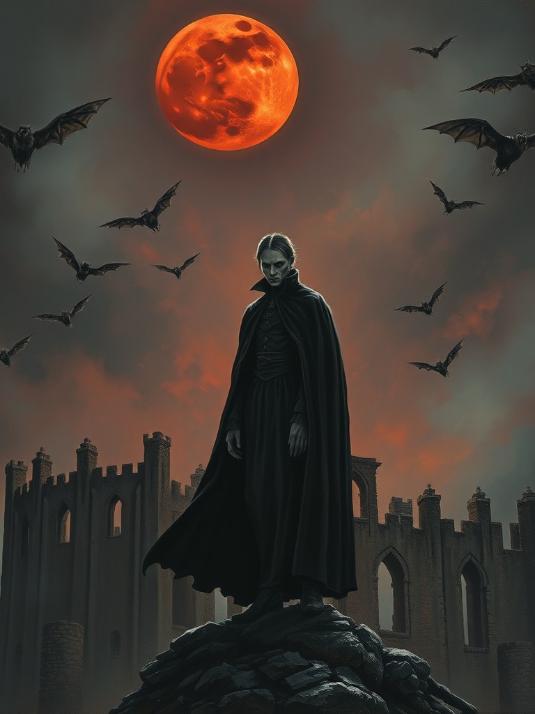 Dracula by Bram Stoker - free classic audiobook cover