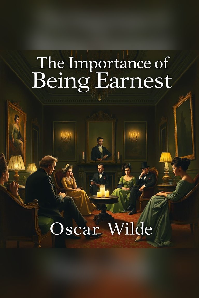 The Importance of Being Earnest by Oscar Wilde - free classic audiobook cover
