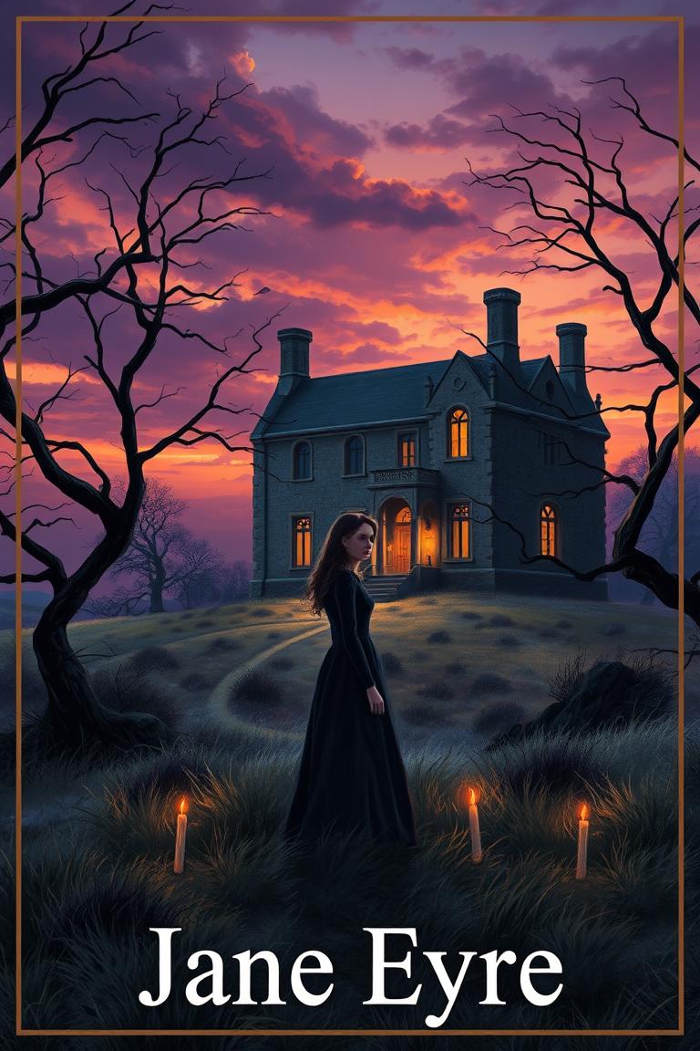 Jane Eyre by Charlotte Bronte - free classic audiobook cover