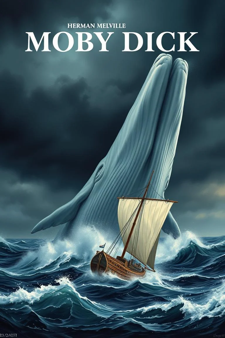 Moby Dick book cover