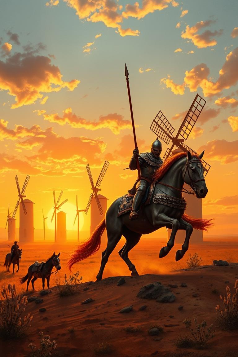 Don Quijote - free classic audiobook cover