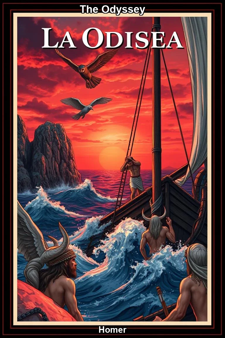 La Odisea book cover