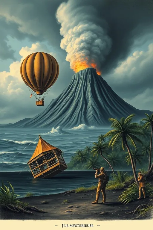 L'île mystérieuse book cover