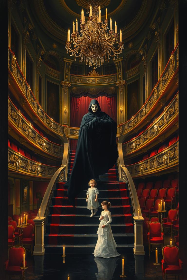 Le Fantome de l'Opera - free classic audiobook cover