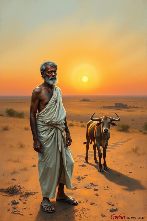 Godan by Munshi Premchand — free Hindi audiobook cover