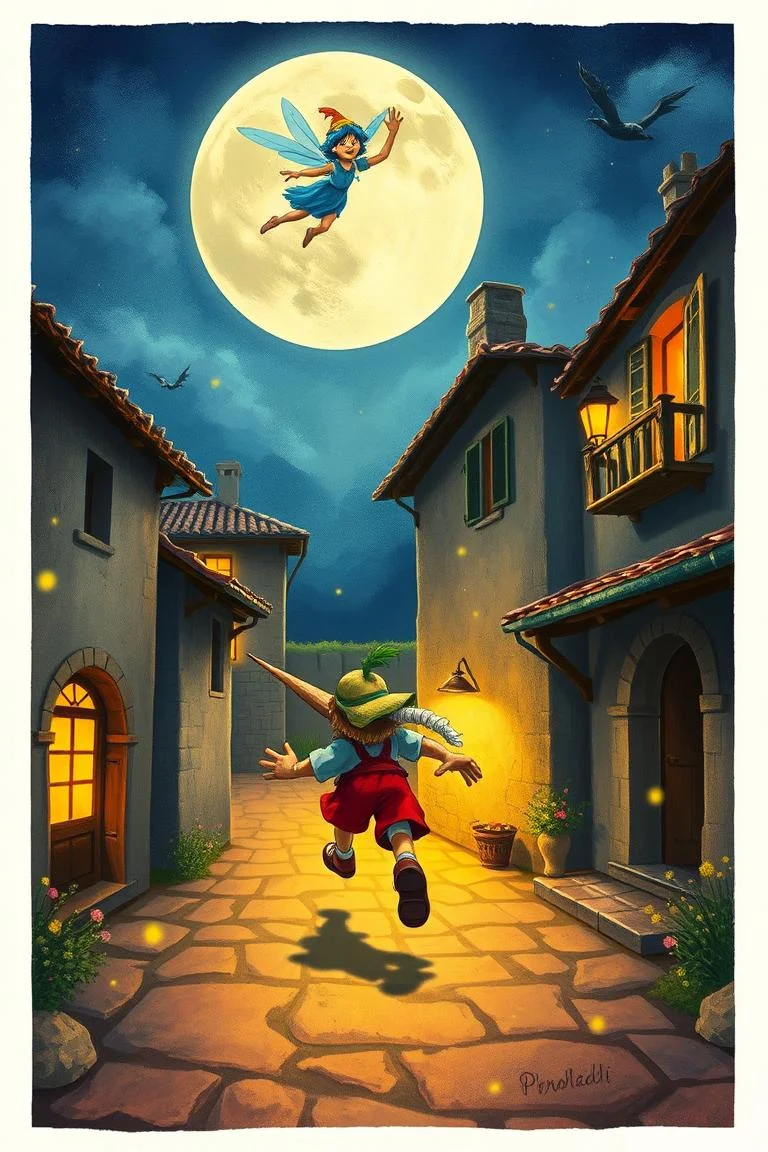 Pinocchio book cover