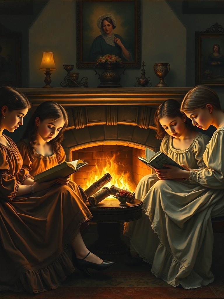 Little Women by Louisa May Alcott - free classic audiobook cover