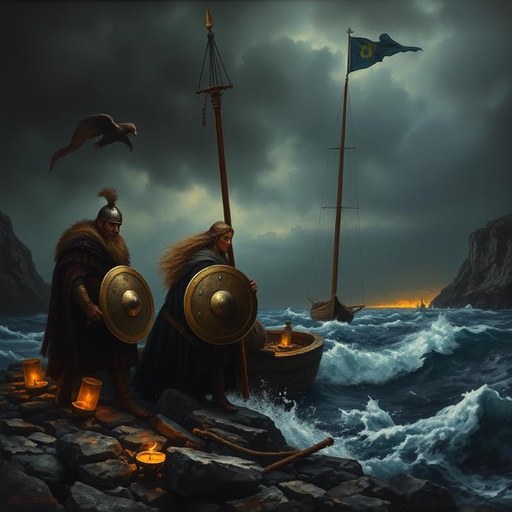 Hærmændene på Helgeland - free classic audiobook cover