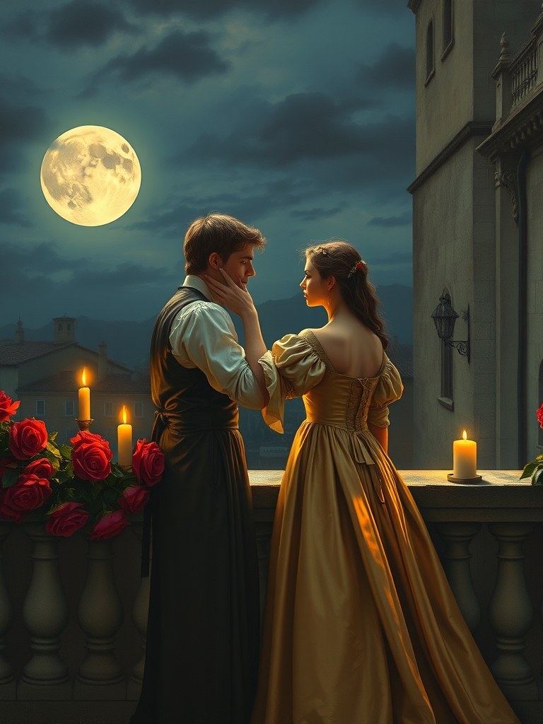 Romeo and Juliet by William Shakespeare - free classic audiobook cover