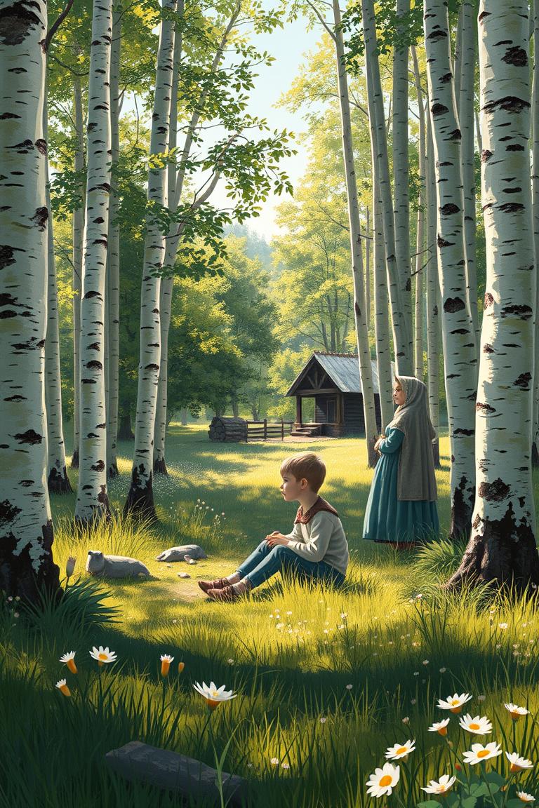 Detstvo (Childhood) - free classic audiobook cover